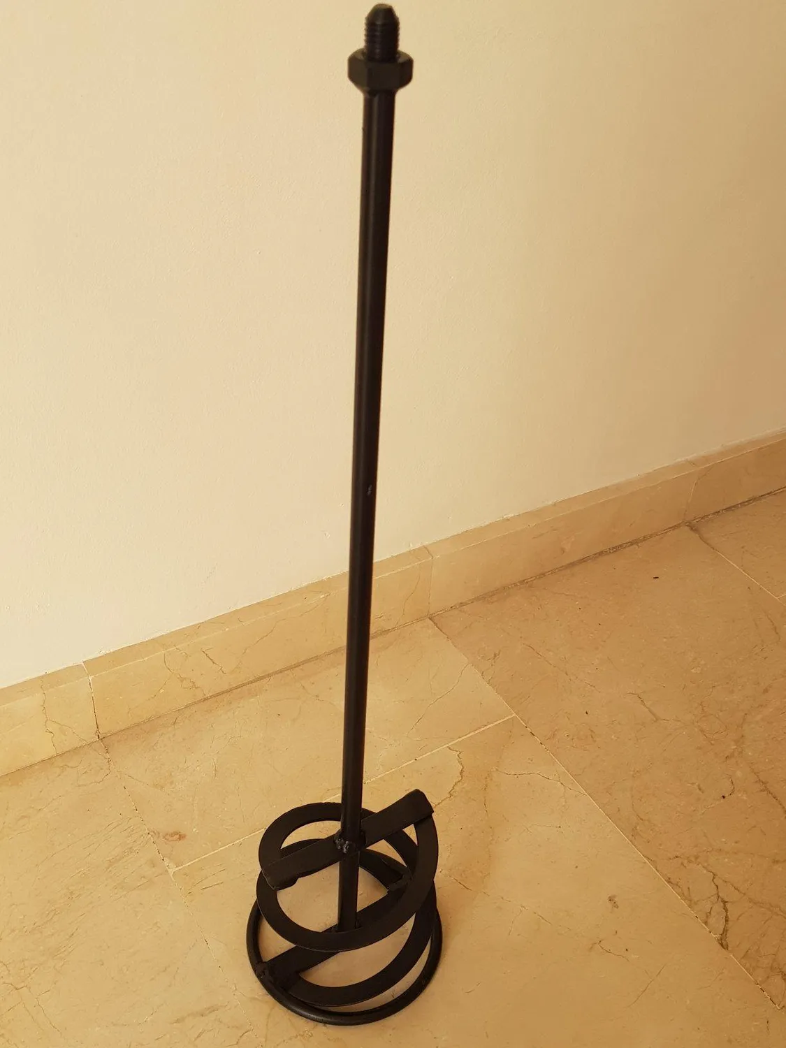 Bellota frusta miscelatore cemento 120mm M14 acciaio