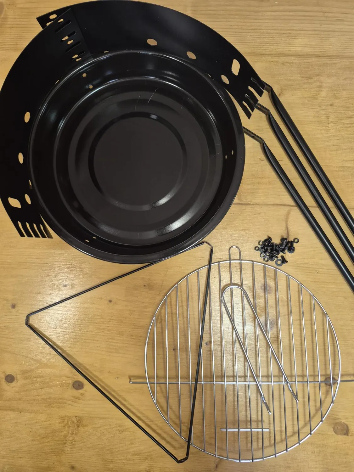 Amig Azkar barbecue a carbone nero 33x35x56 cm