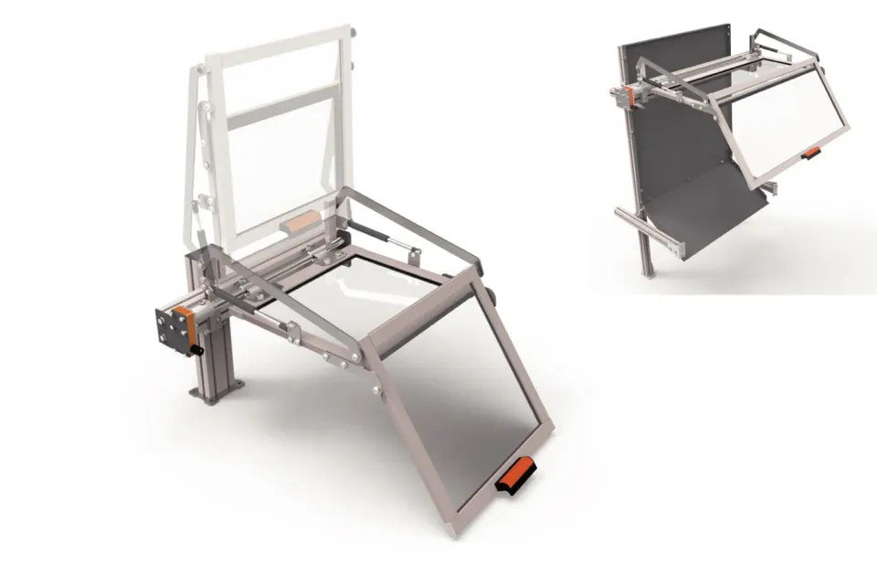 TECNO PIU' Riparo Carrello Tornio Parallelo