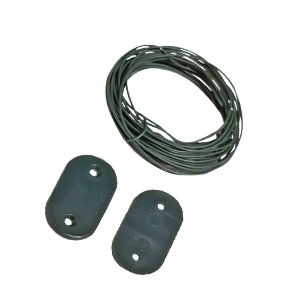 Ribimex PRBVT30VE Kit Fissaggio Telone 30 Piastrine Verde