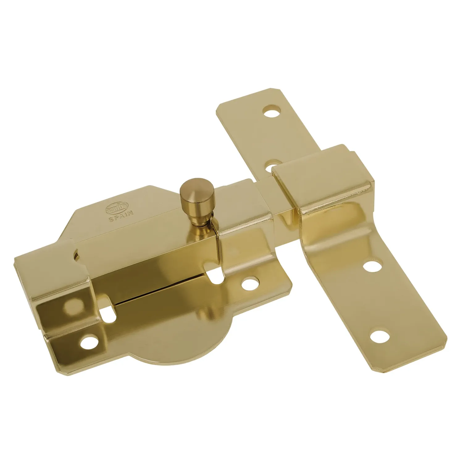 Amig catenaccio oro 88x131 mm chiavistello porte legno acciaio