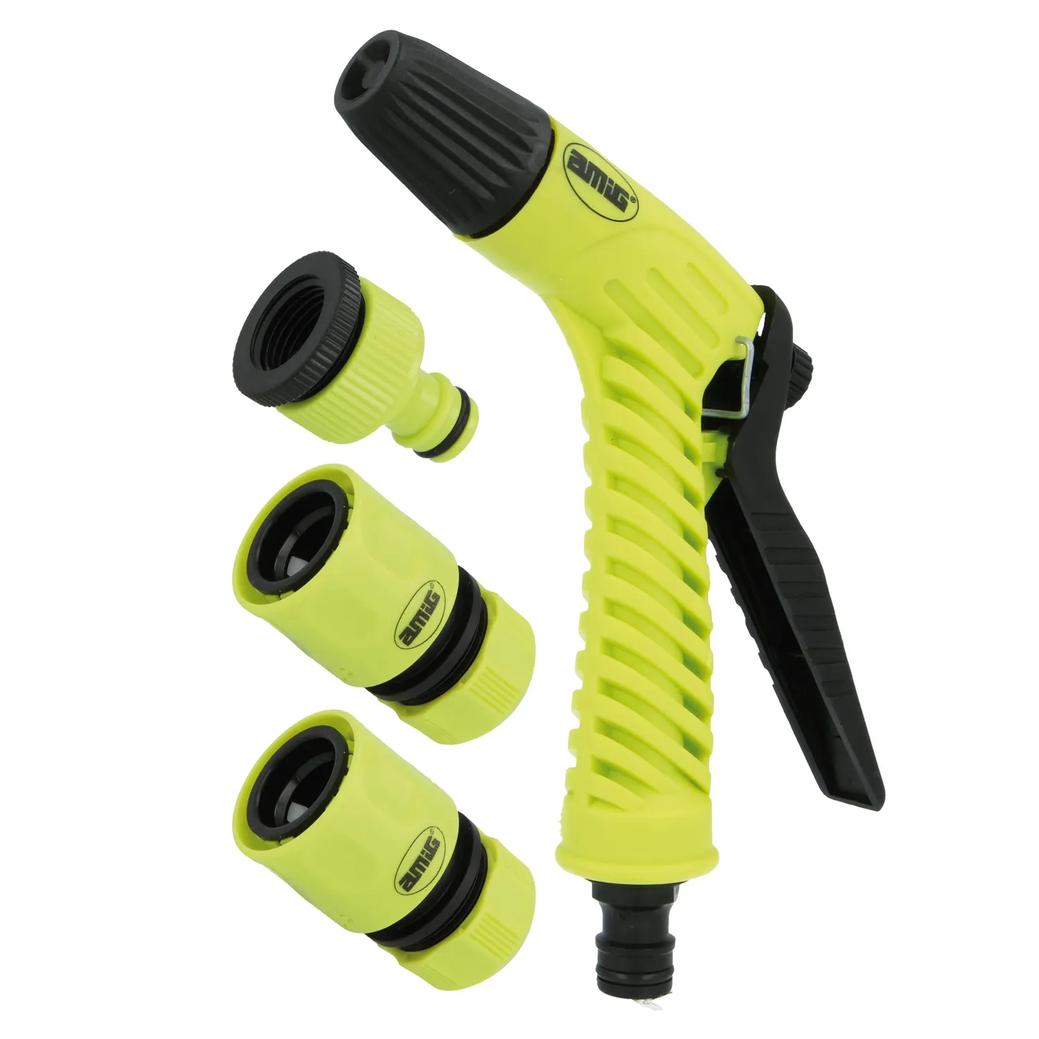 Amig kit irrigazione 4pz pistola 170 mm flusso regolabile