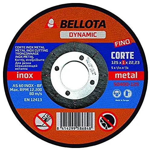 Bellota Dynamic disco da taglio inox-metallo 1 mm ultrasottile