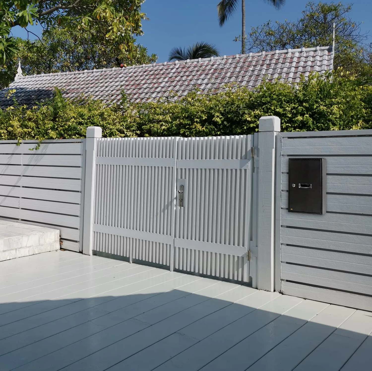 Amig cassetta postale interna A4 40x25x10 cm nera acciaio