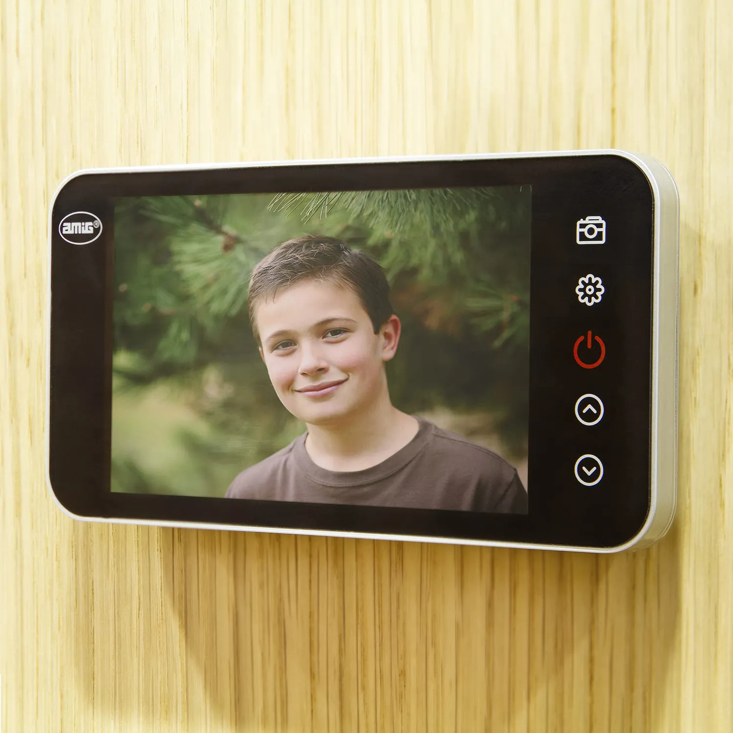 Amig spioncino digitale porta 4" argento 160°