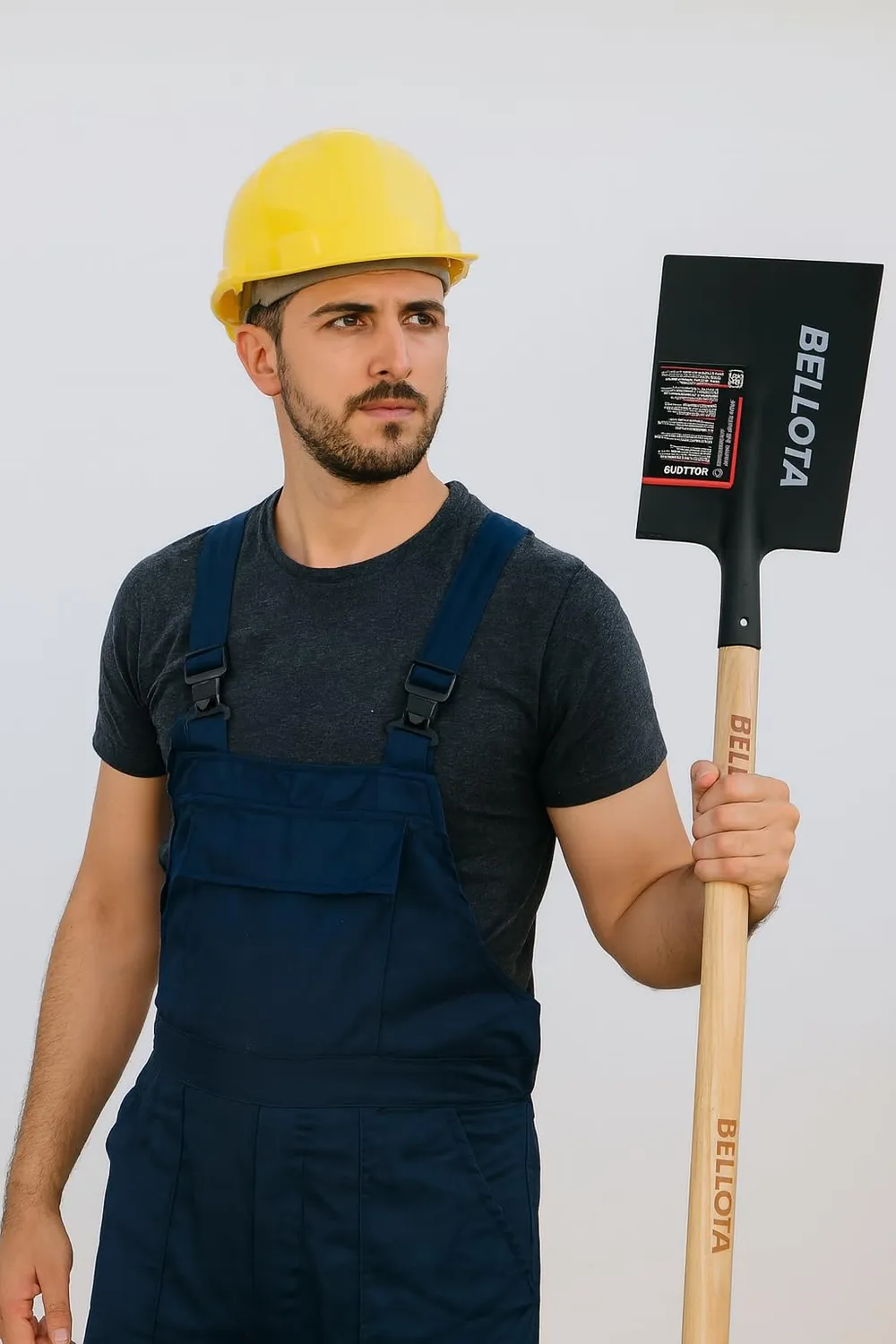 Bellota 5573-26 vanga acciaio con manico muleta