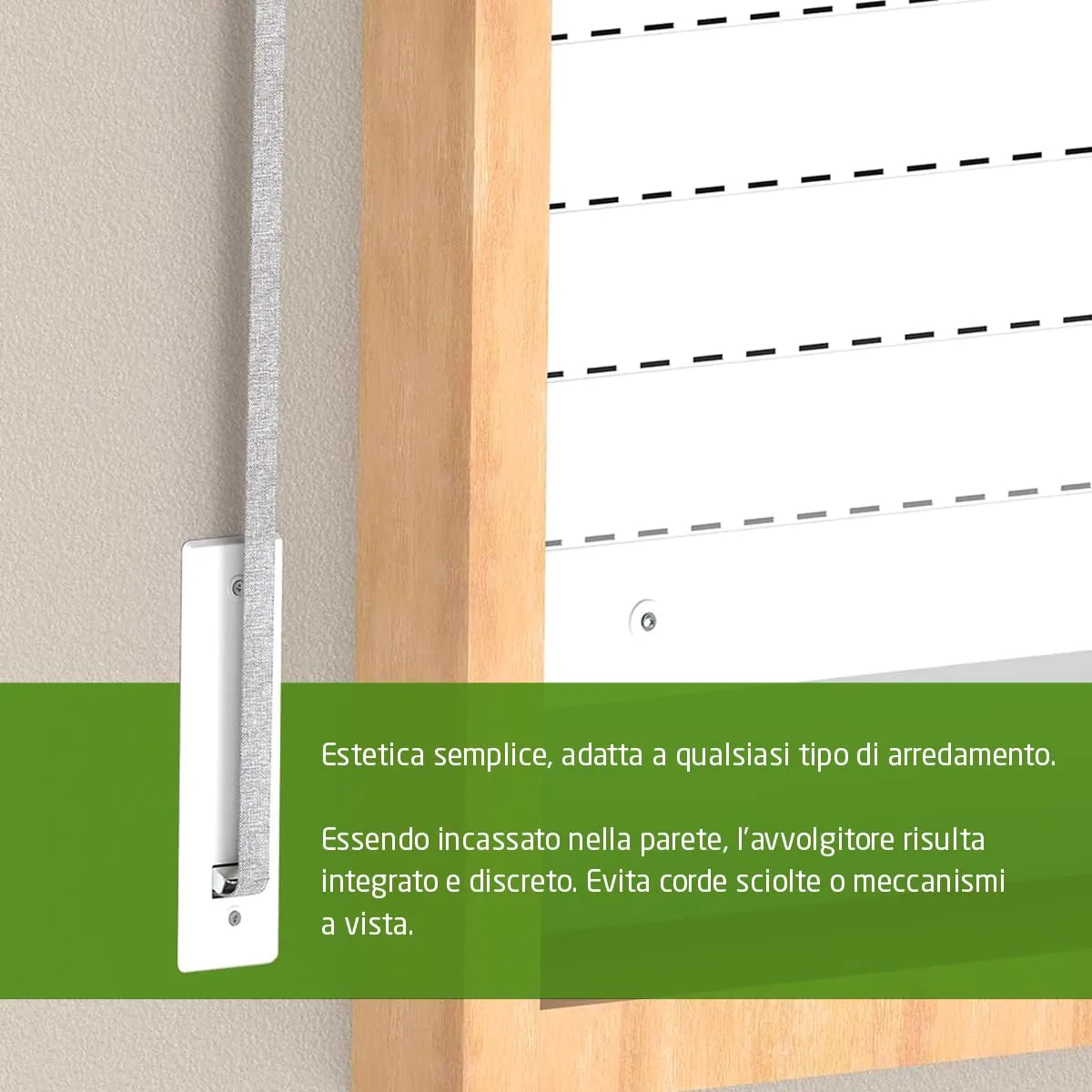 Amig Avvolgitore Tapparella Incasso 200 mm Metallo