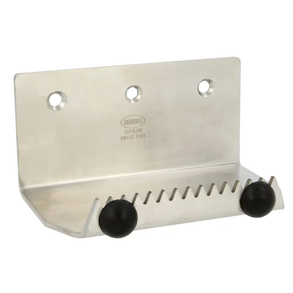 Amig Mod.2 pedale apriporta inox 121x81 mm argento