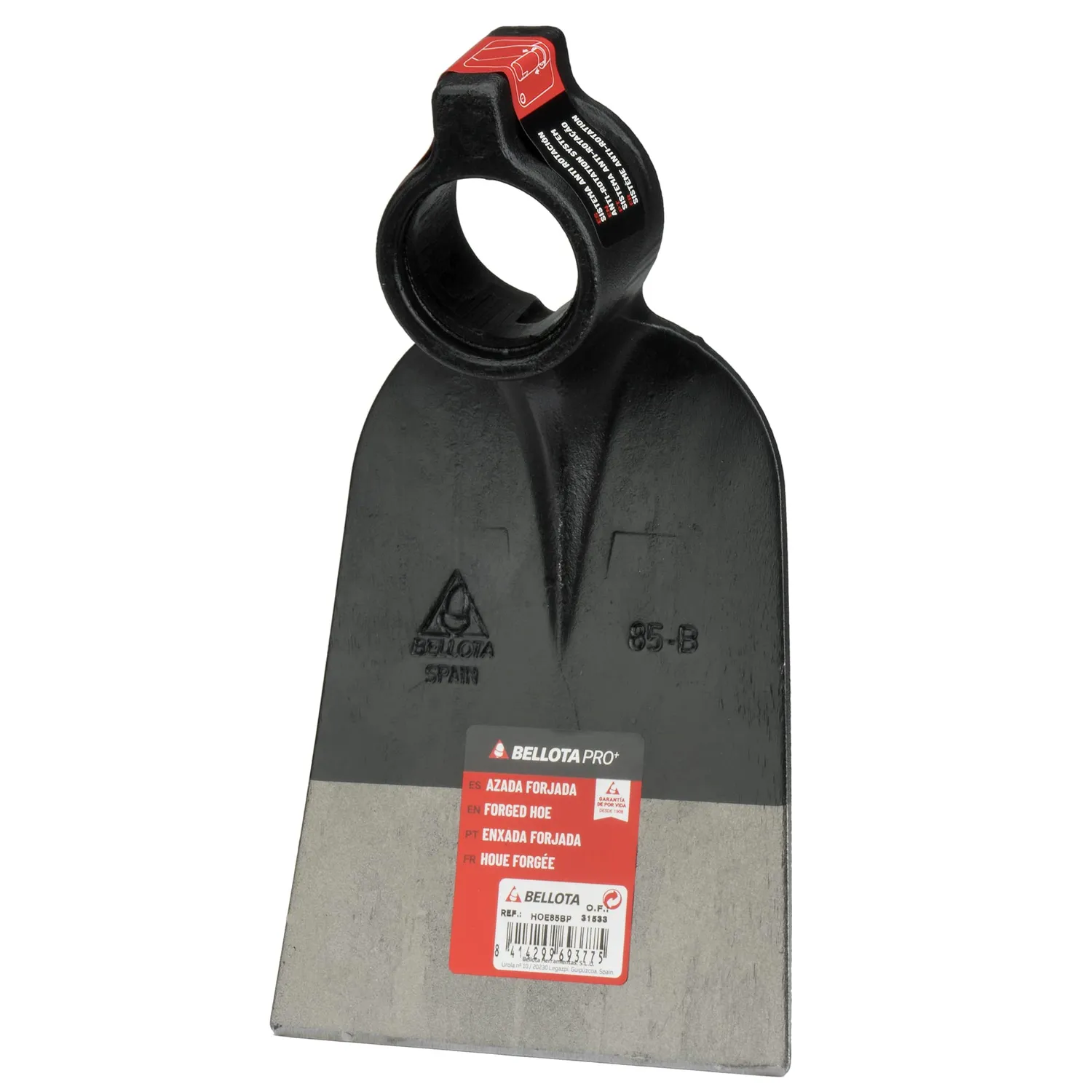 Bellota HOE85BP zappa acciaio antitorsione da orto