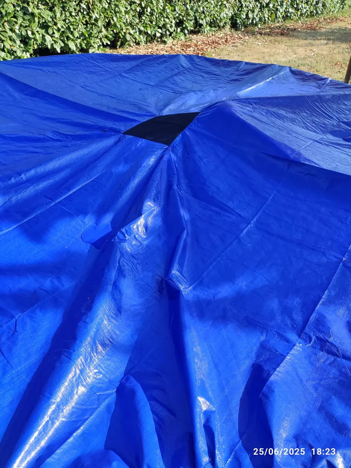 Ribimex telone piscina rotonda 6,2 m polietilene 140 g
