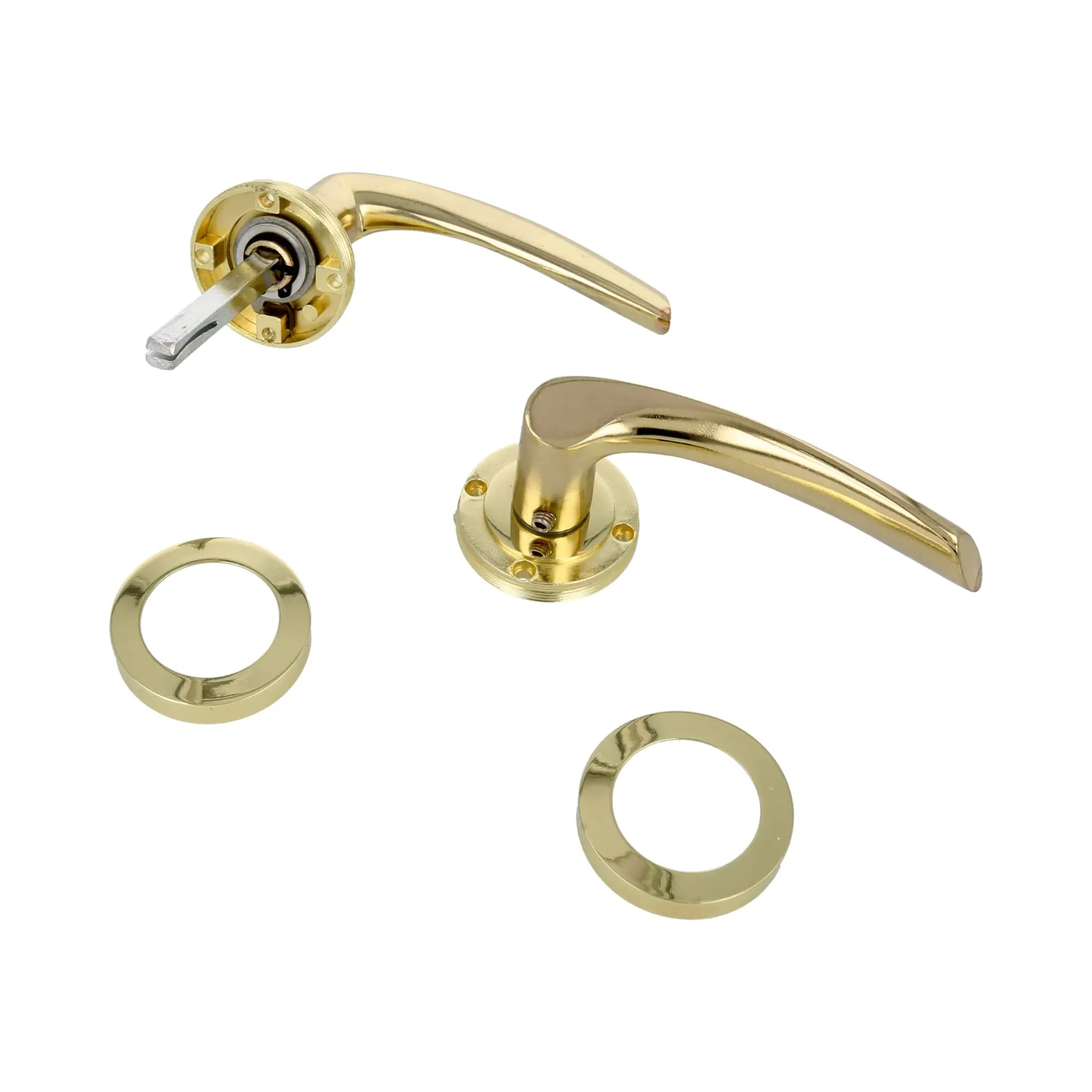 Amig maniglia passaggio ottone 55 mm con scrocco