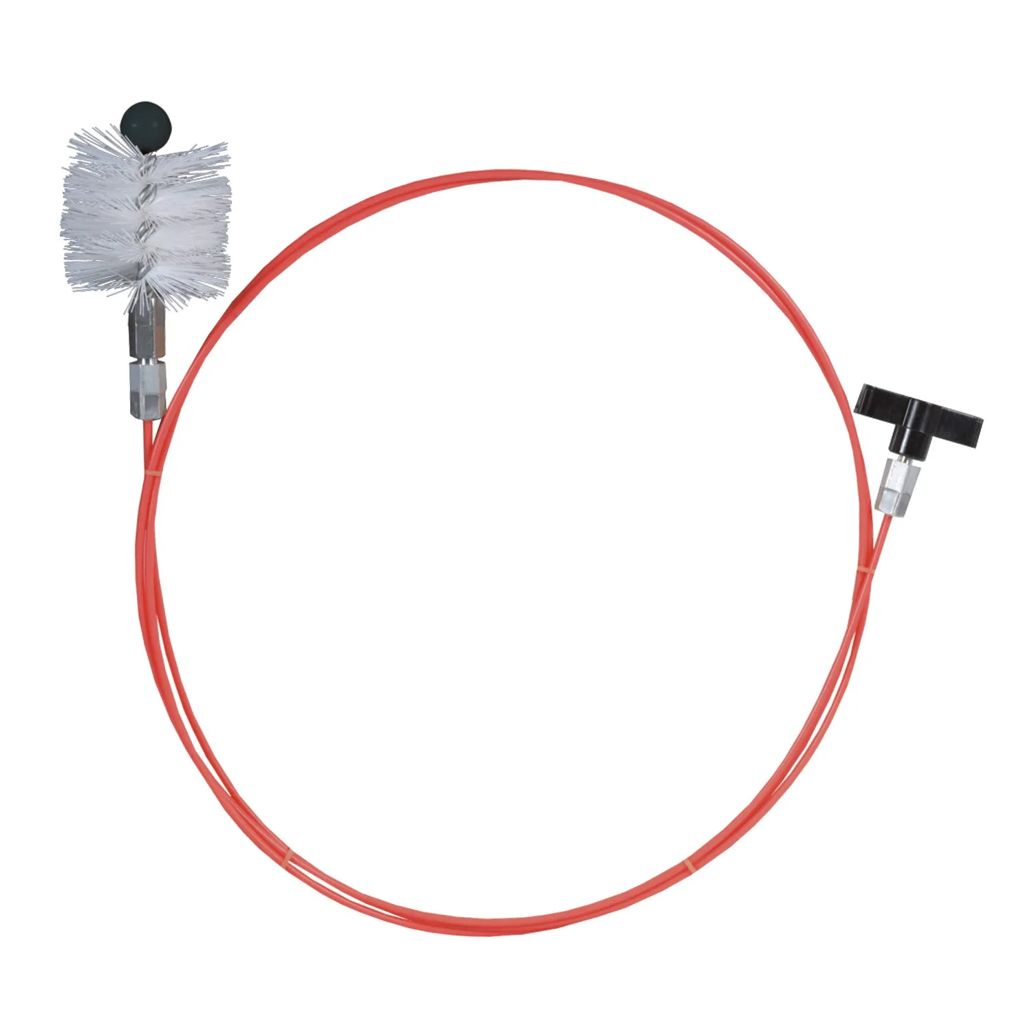 Ribimex PRFU8050 kit pulizia canna fumaria 5 m scovolo 80 mm nylon