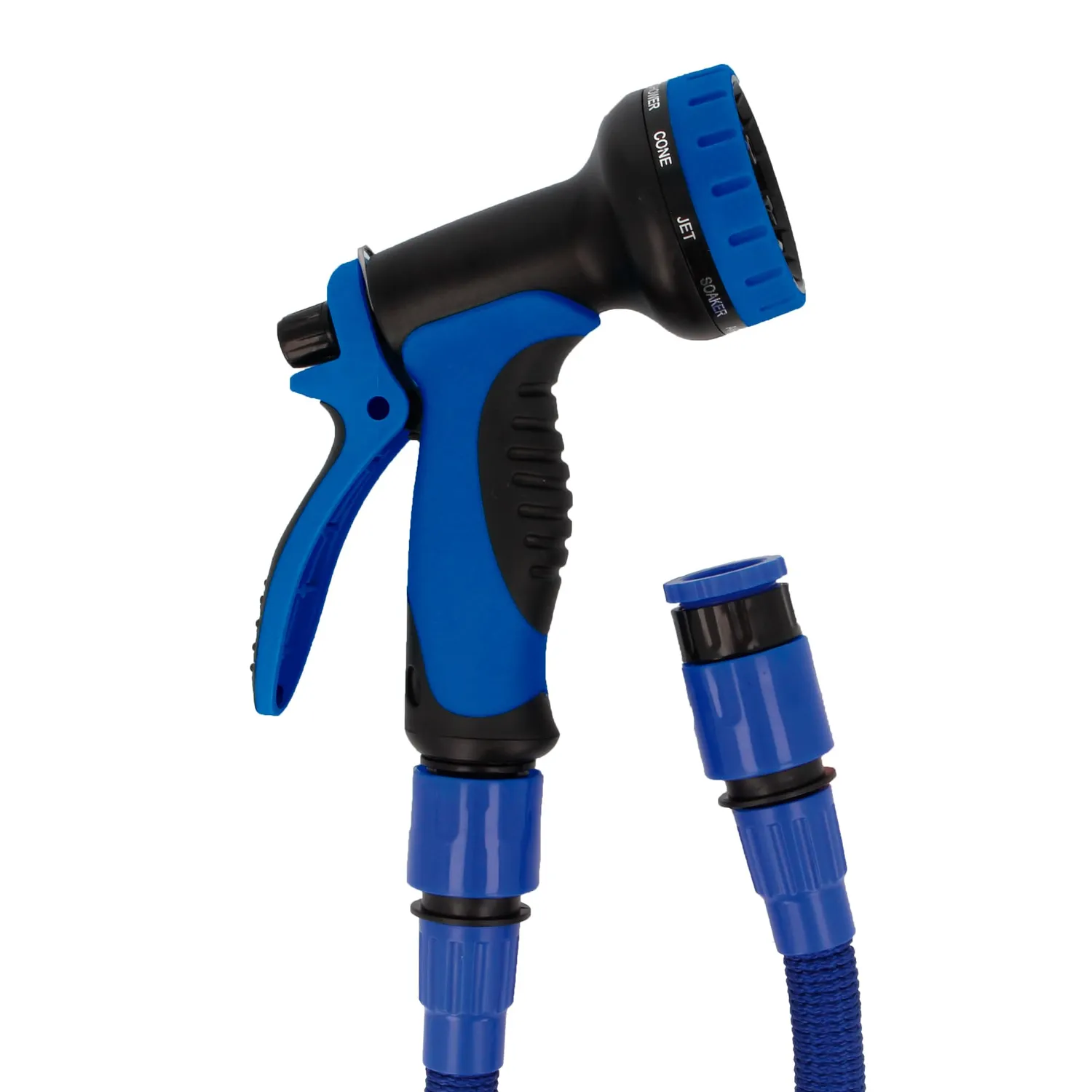 Amig Tubo Irrigazione Espandibile 15 m Blu 9 Getti