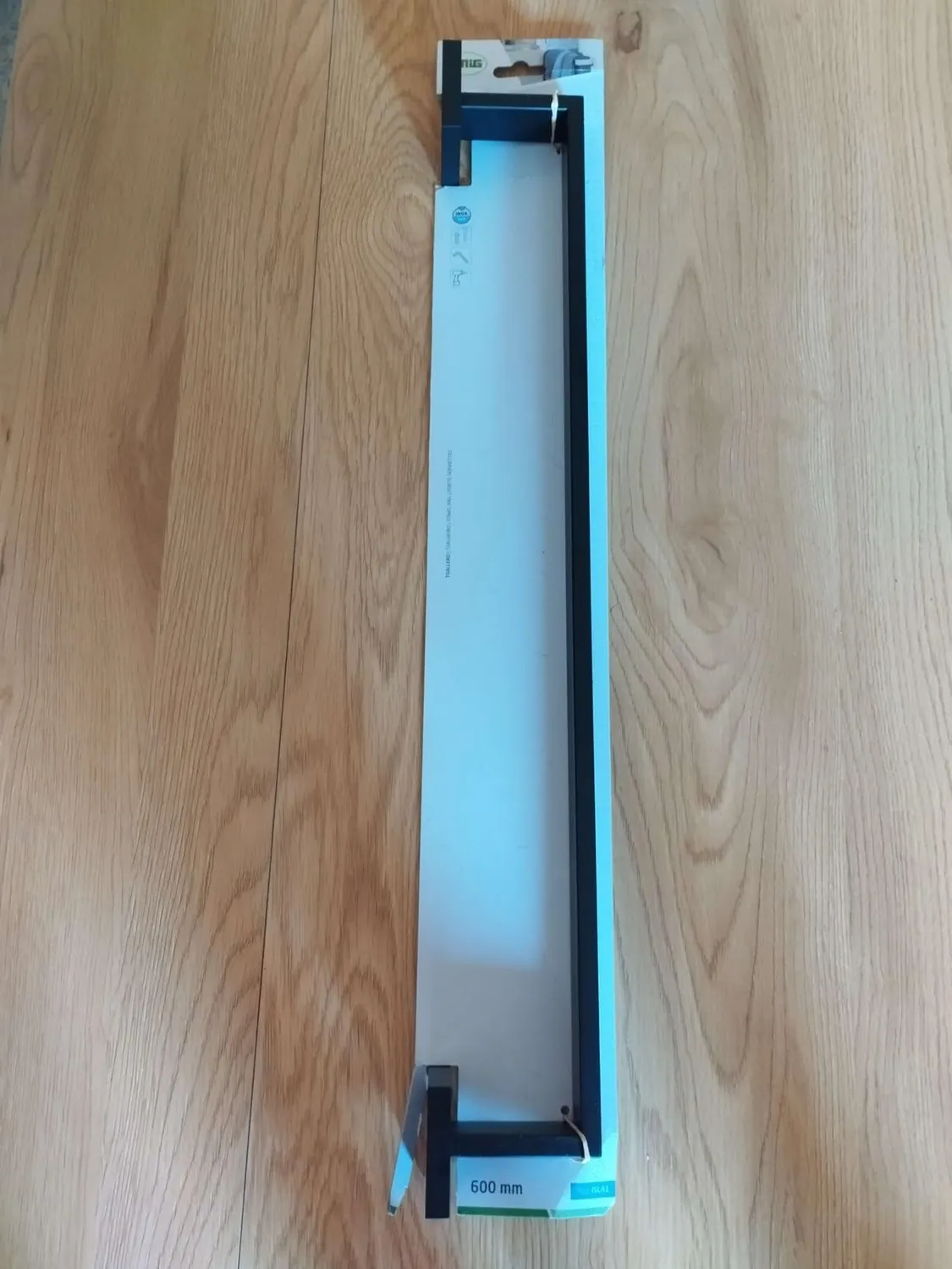 Amig Isla-1 portasciugamani argento opaco 600 mm inox