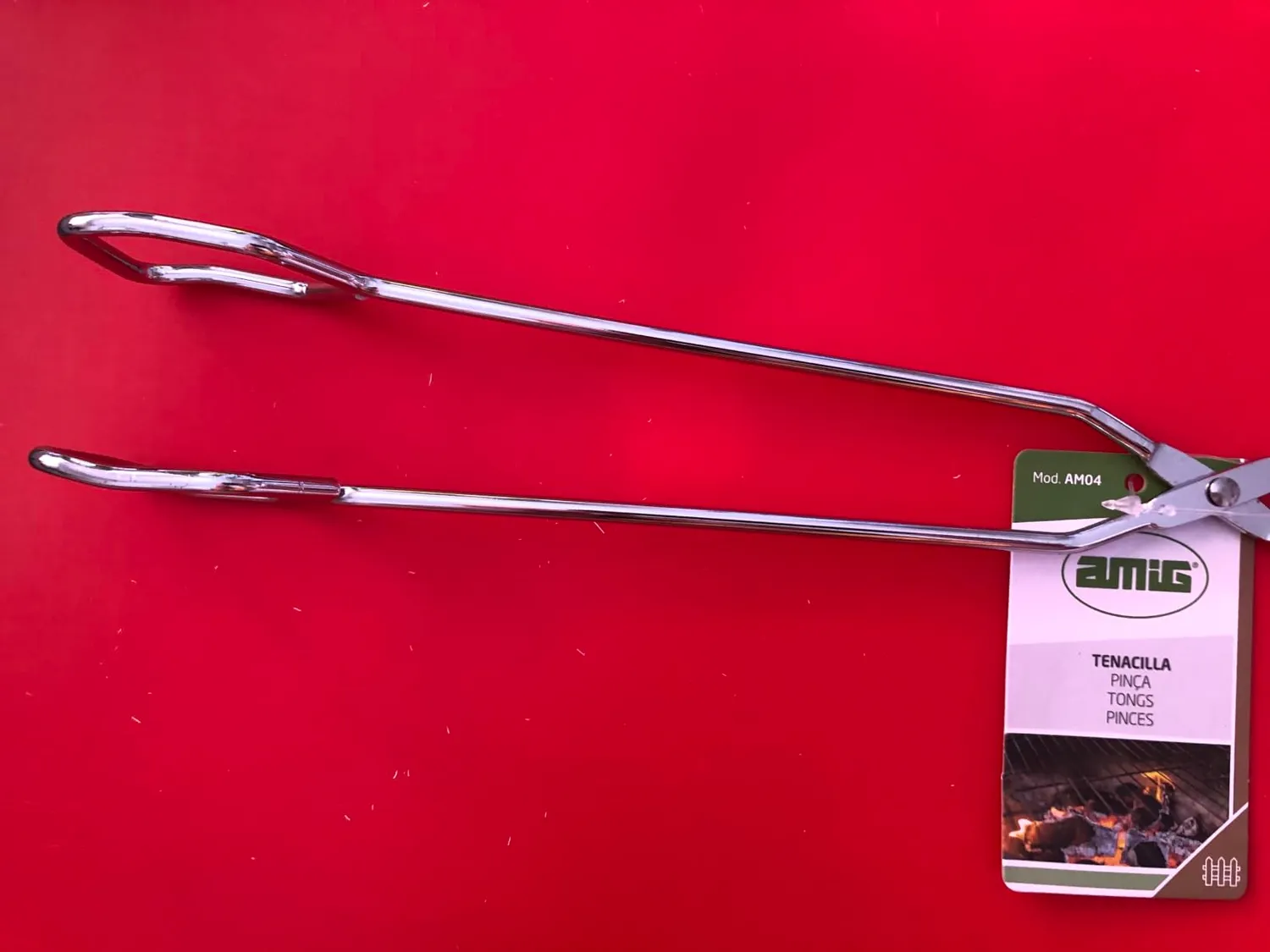 Amig AM33 pinze barbecue 34,5 cm acciaio inox