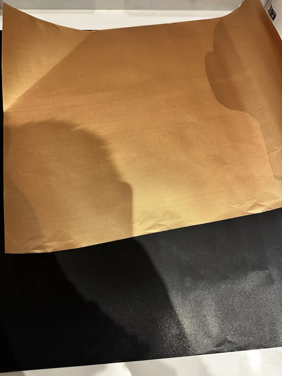 Amig AM11 Tappetini da Forno 50x40 cm 2 Pezzi Nero Oro