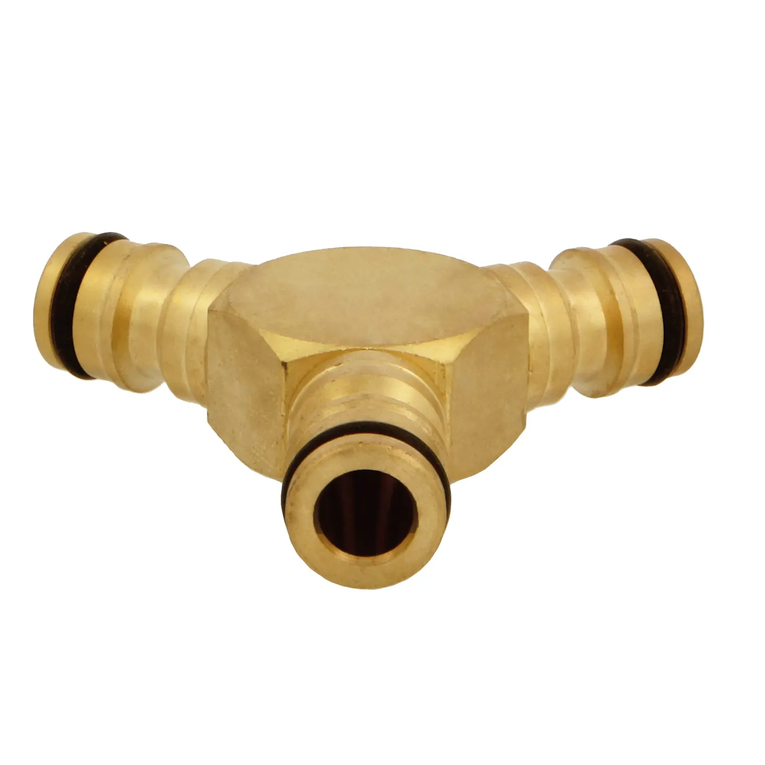 Amig 24350 Sdoppiatore Rubinetto Ottone 3 Vie Opaco