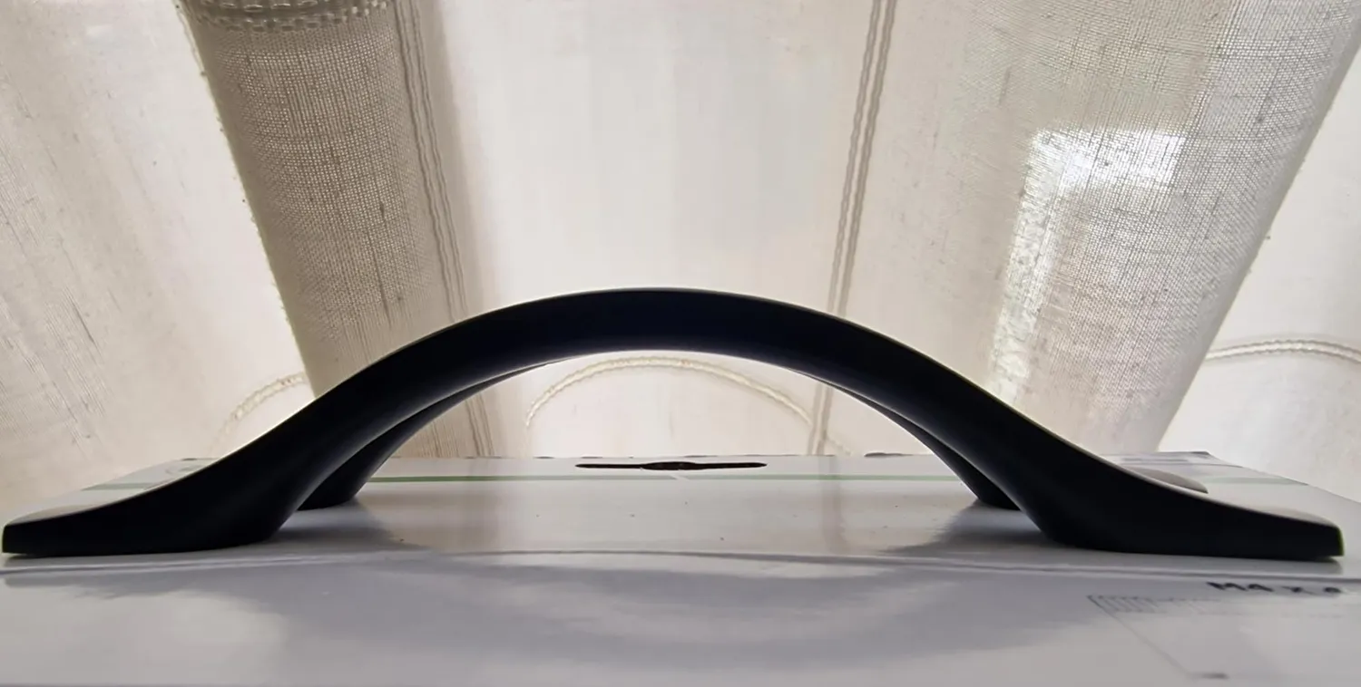 Amig 833 maniglie mobili 96 mm nero opaco zamak 2 pezzi