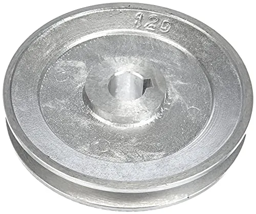 Ribiland puleggia alluminio 120 mm asse 19 mm