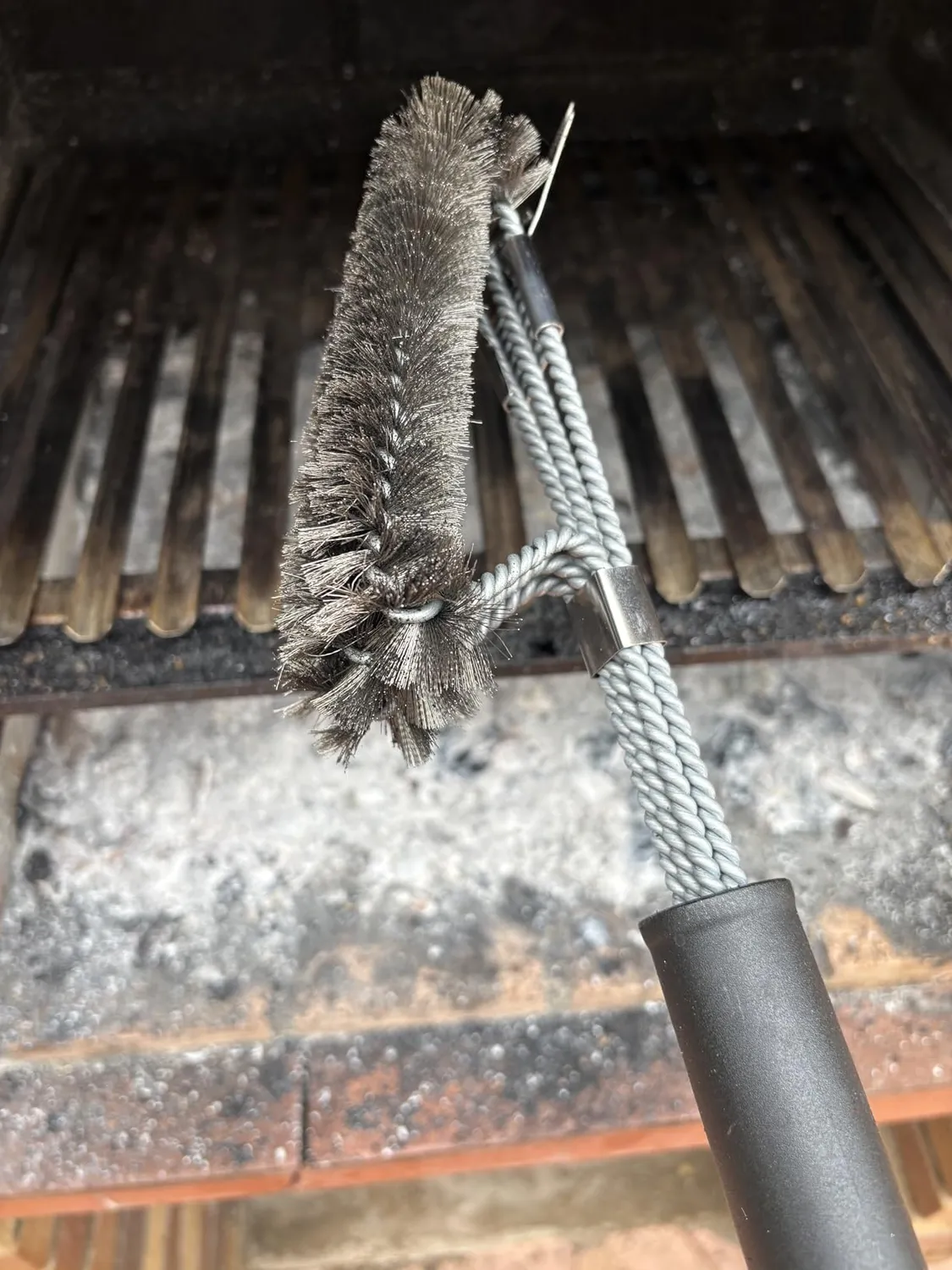 Amig AM36 Spazzola Barbecue 2 in 1 Acciaio 40,2 cm