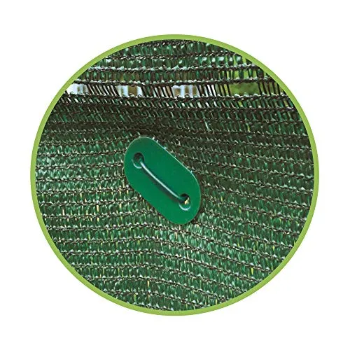 Ribimex PRBVT30VE Kit Fissaggio Telone 30 Piastrine Verde