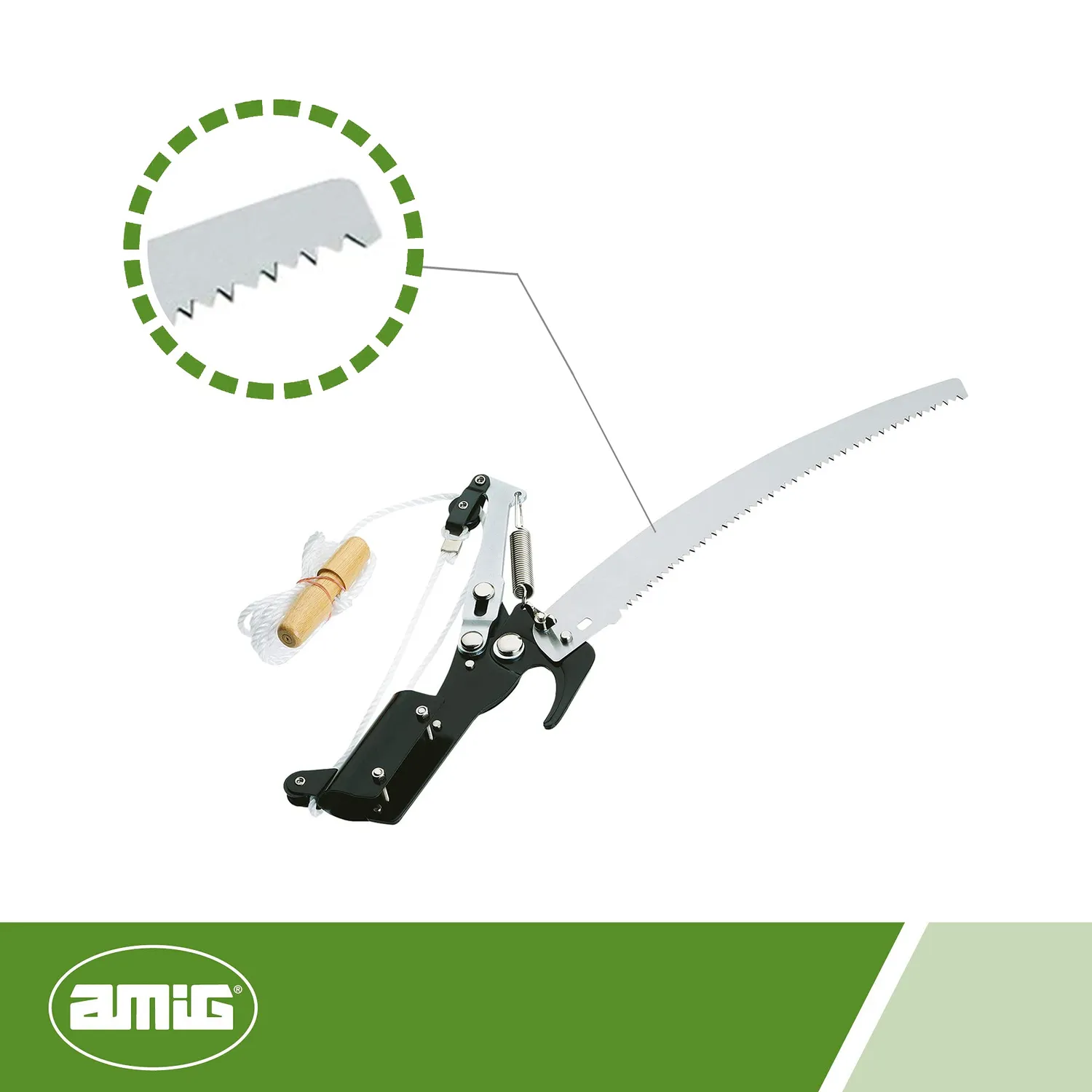 Amig Cesoia e Sega Potatura Pertica 305x153 mm Acciaio
