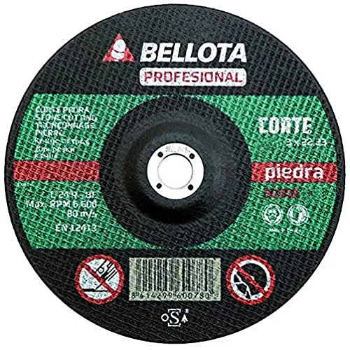 Bellota Stone Disco Abrasivo Taglio Pietra 3 mm