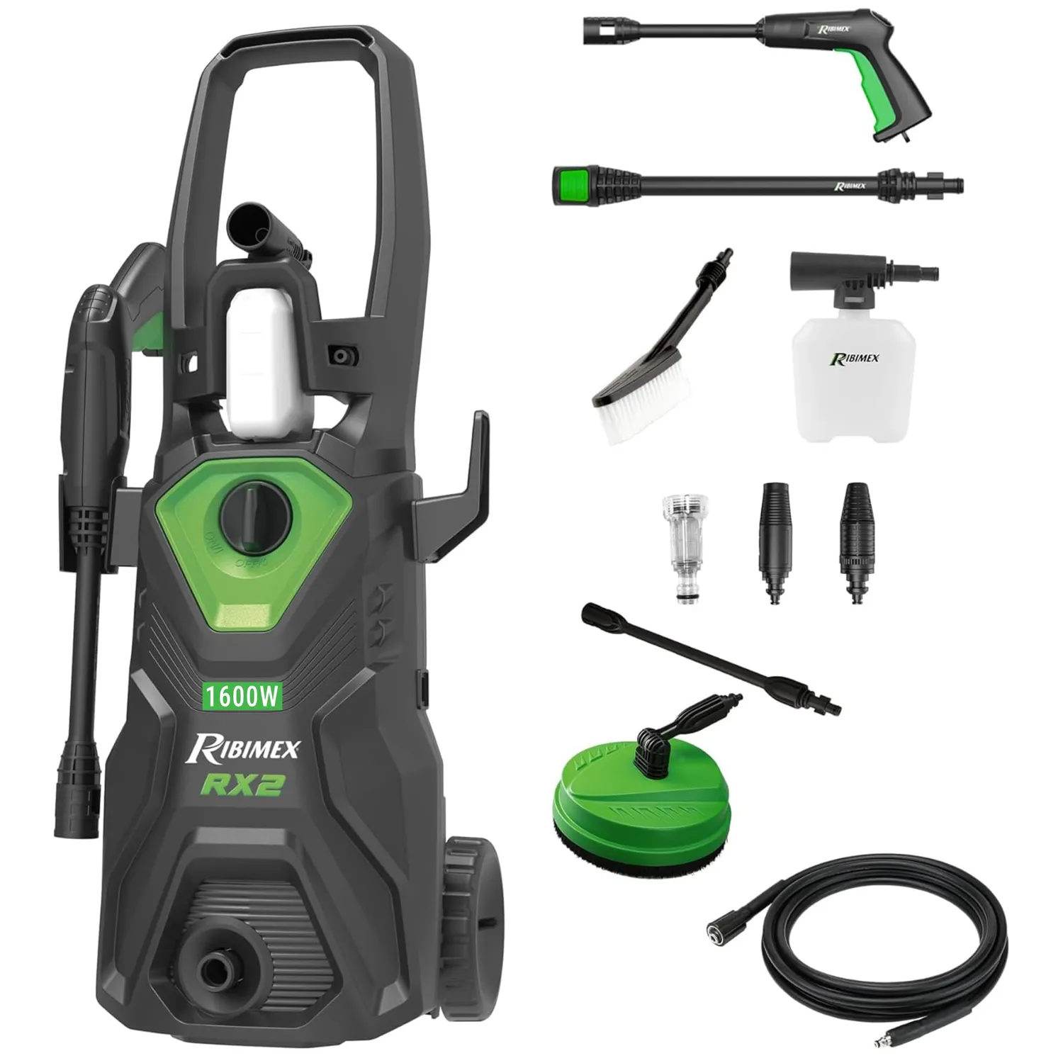 Ribimex RX1 idropulitrice 110 bar 1400W pistola 140 bar