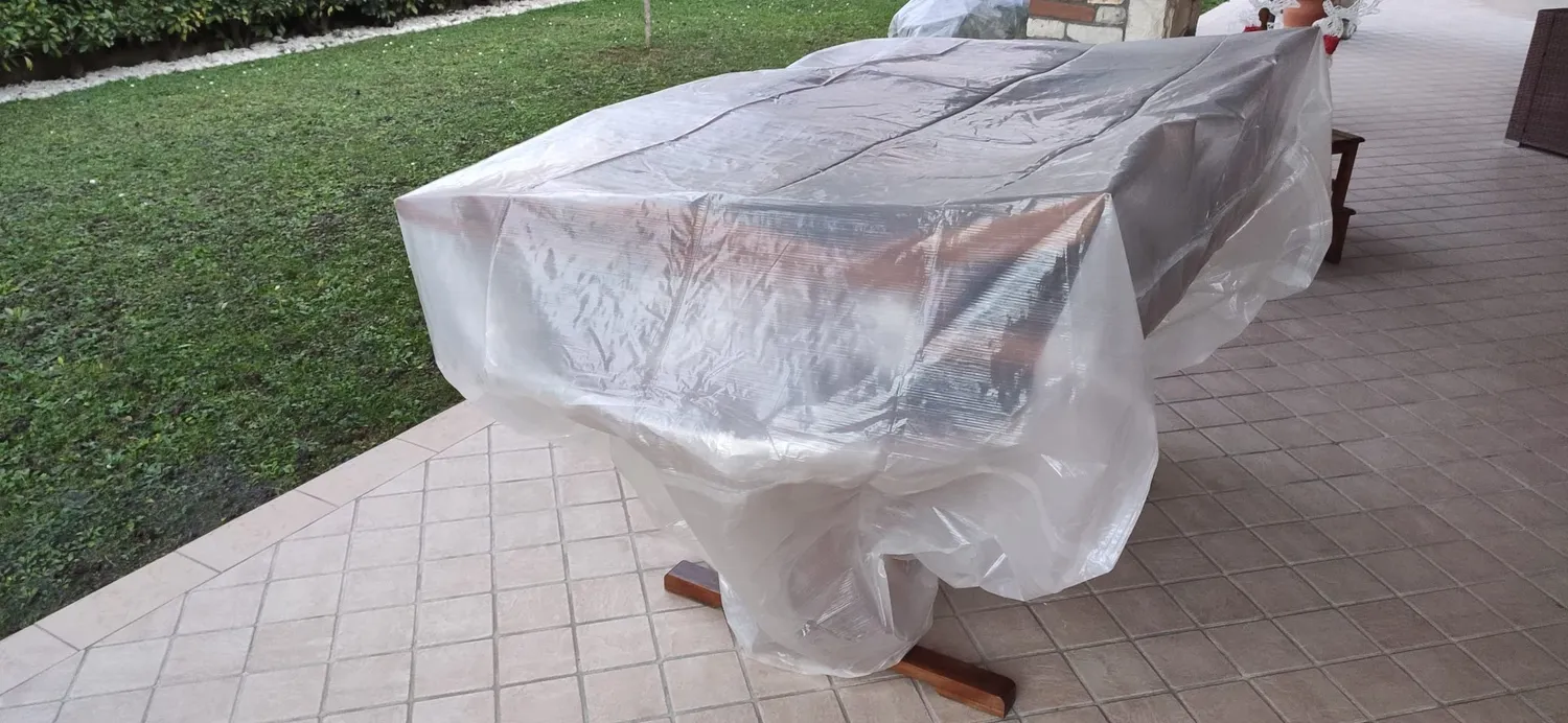 Ribiland-Ribimex copertura tavolo esterno 250x150x80 impermeabile