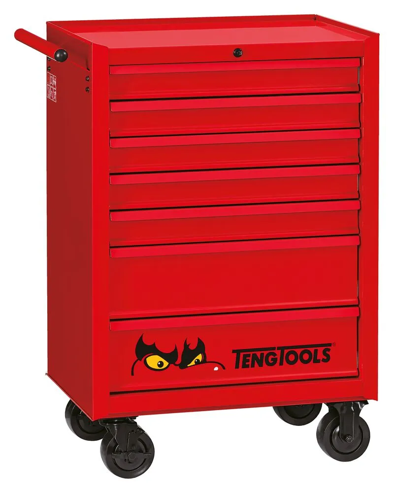 TengTools Classic TCW707K Carrello 7 Cassetti 27" Rosso