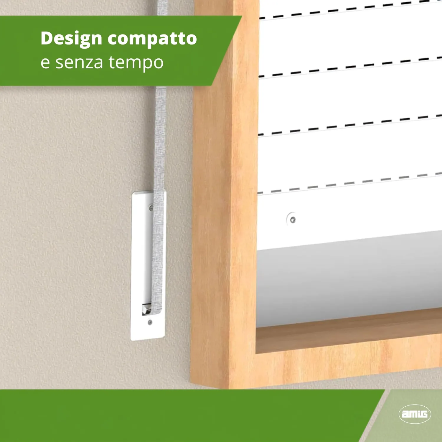 Amig avvolgitore tapparella incasso PVC 14 mm