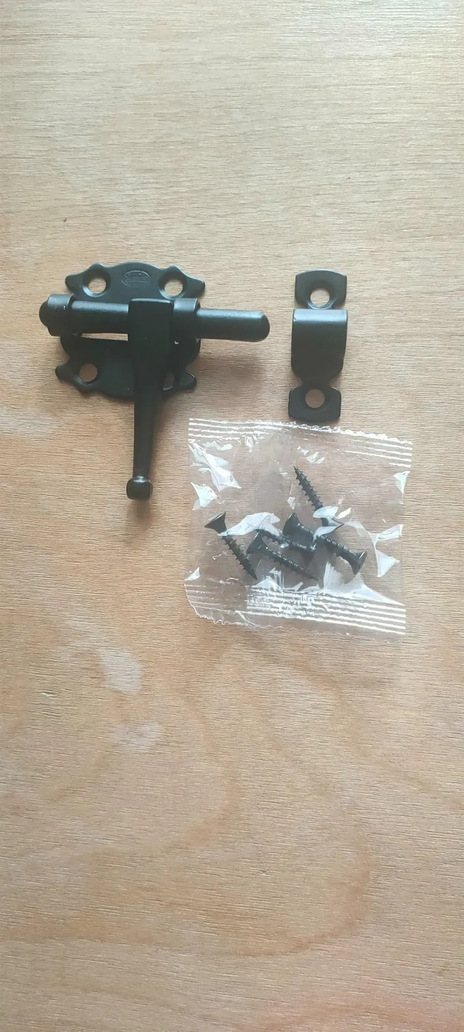 Amig fermaporta appoggio acciaio nero 40 mm chiusura verticale