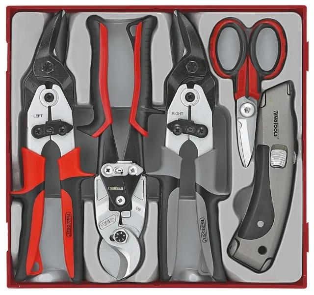 TengTools TT set utensili da taglio 5 pezzi vassoio TTD