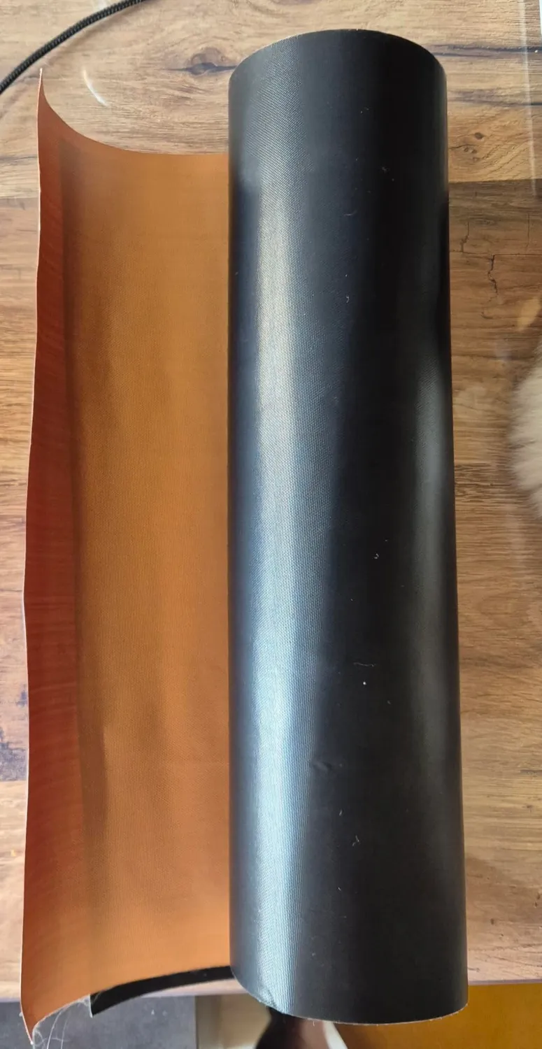 Amig AM11 Tappetini da Forno 50x40 cm 2 Pezzi Nero Oro