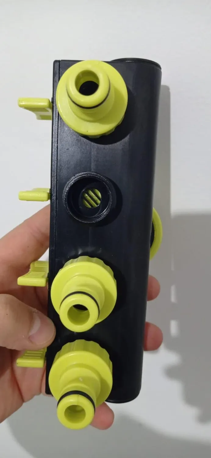Amig Sdoppiatore Rubinetto 4 Vie 1"-3/4" Verde Pistacchio