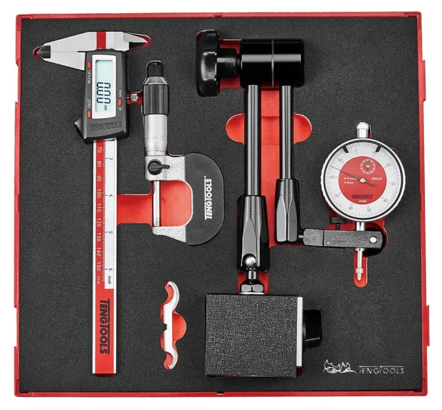 TengTools FOAM2 Set Misurazione 3 Pezzi da Cassetto