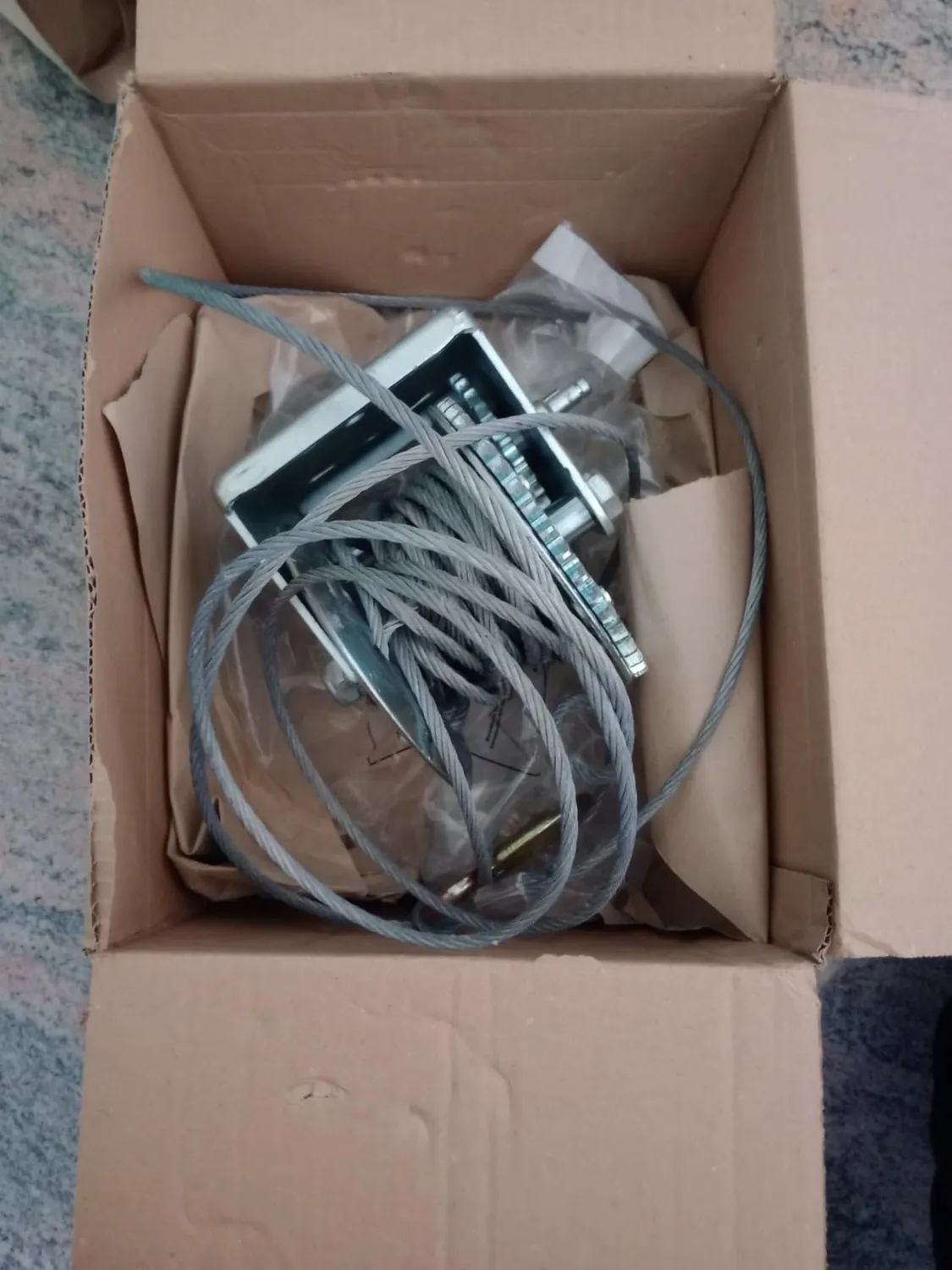 Ribiland Ribimex Verricello Manuale 2 Velocità 2200 kg argano traino