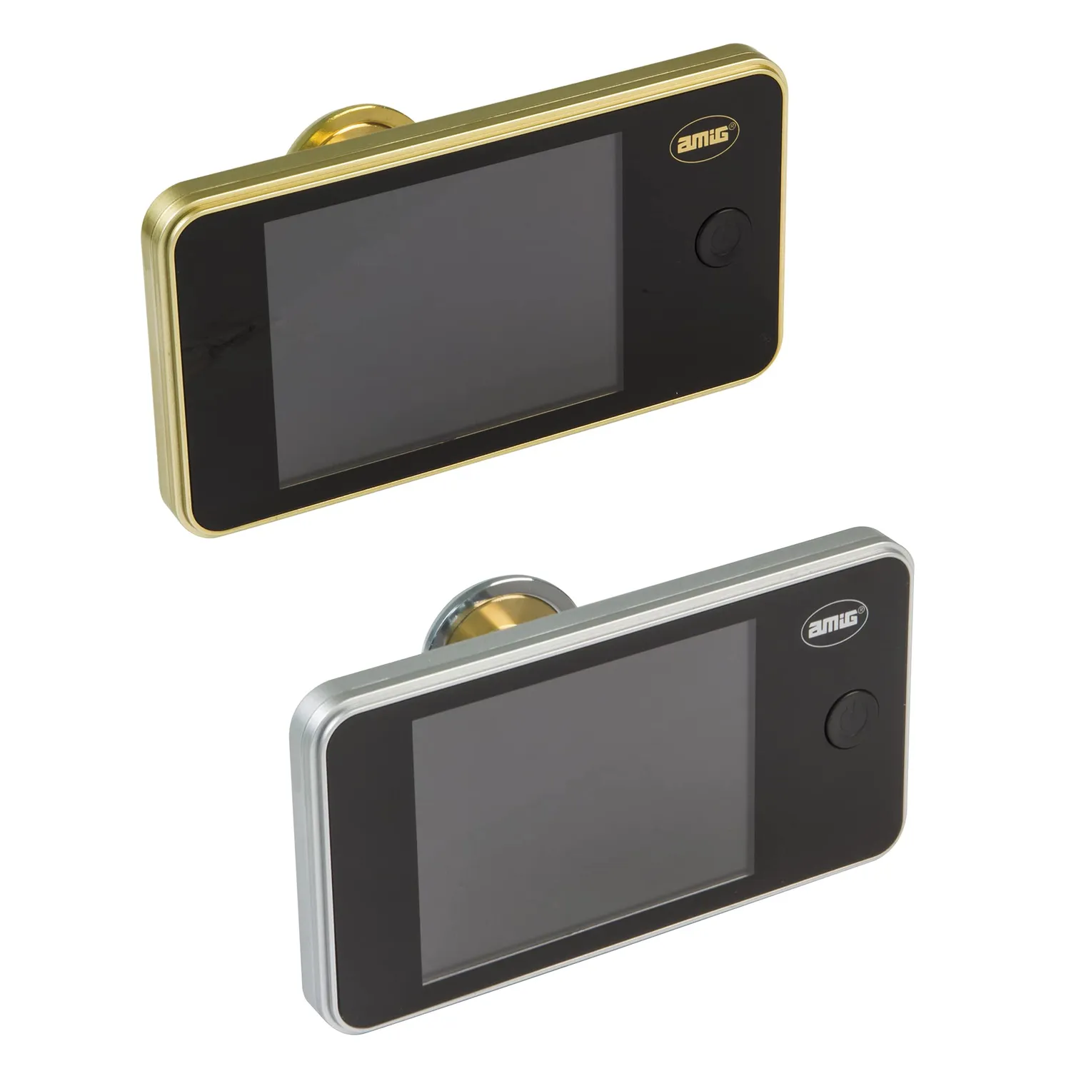 Amig Spioncino Digitale Porta Display 3,2" Oro