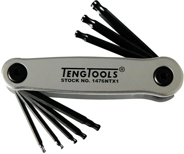 TengTools Set Chiavi Torx Pieghevole 8 Pezzi