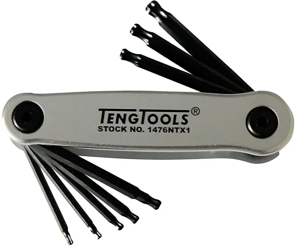 TengTools Set Chiavi Torx Pieghevole 8 Pezzi