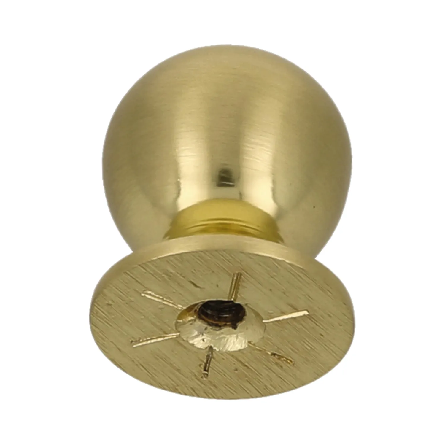 Amig 815 Pomelli Mobili Oro Spazzolato Ø22 mm 2 Pezzi