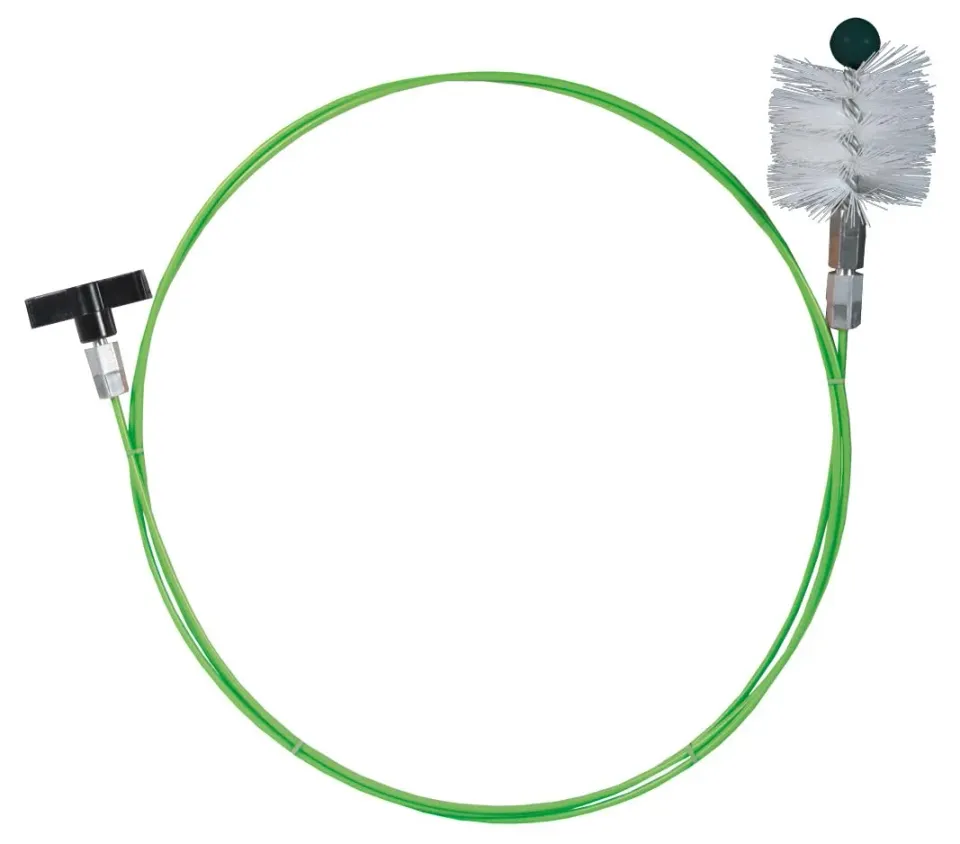 Ribimex PRFU8050 kit pulizia canna fumaria 5 m scovolo 80 mm nylon
