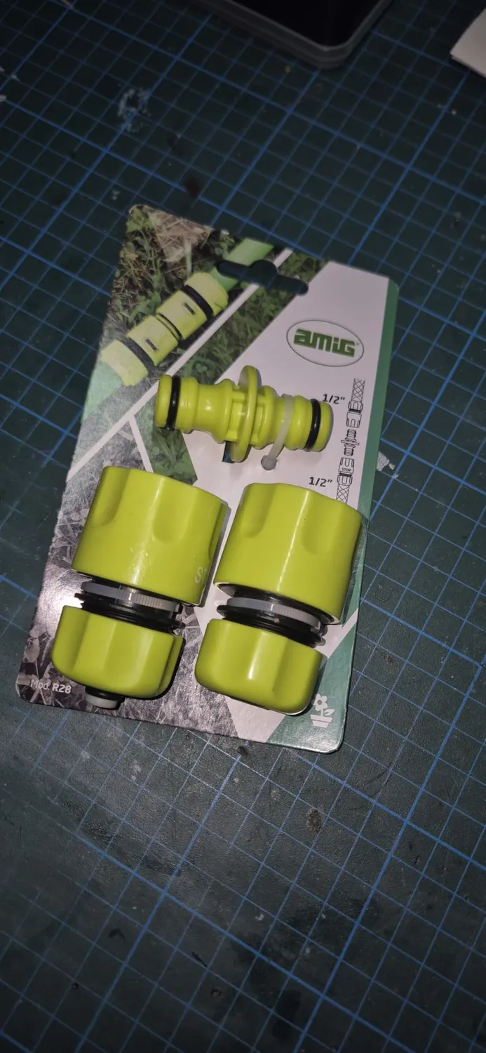 Amig Kit 3 raccordi tubo 1/2" ABS verde pistacchio