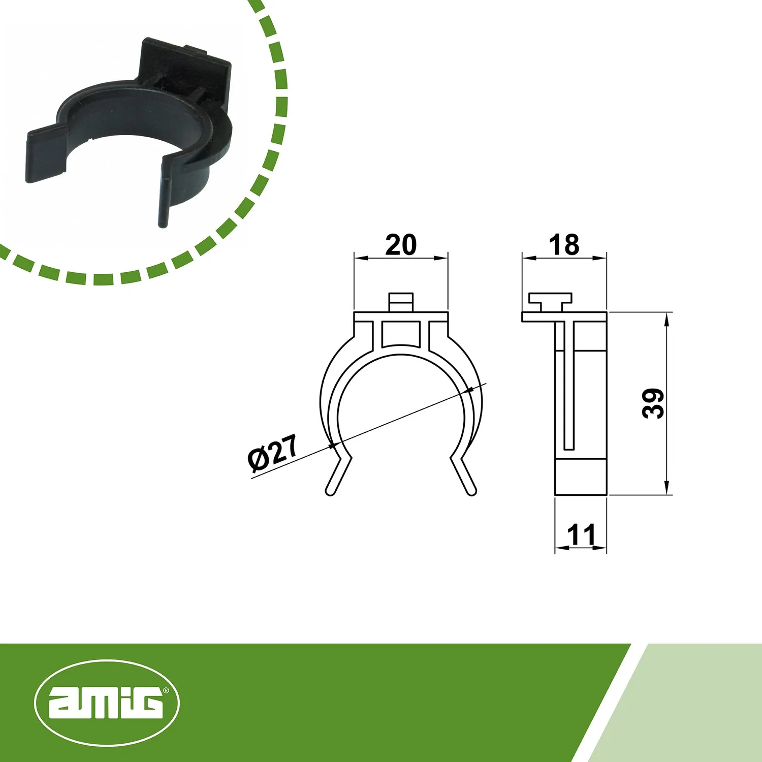 Amig Mod. 9 piedini cucina regolabili kit 4 pezzi neri