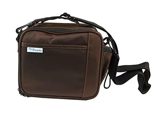 Amig borsa termica marrone 21x19x12 cm 2 contenitori