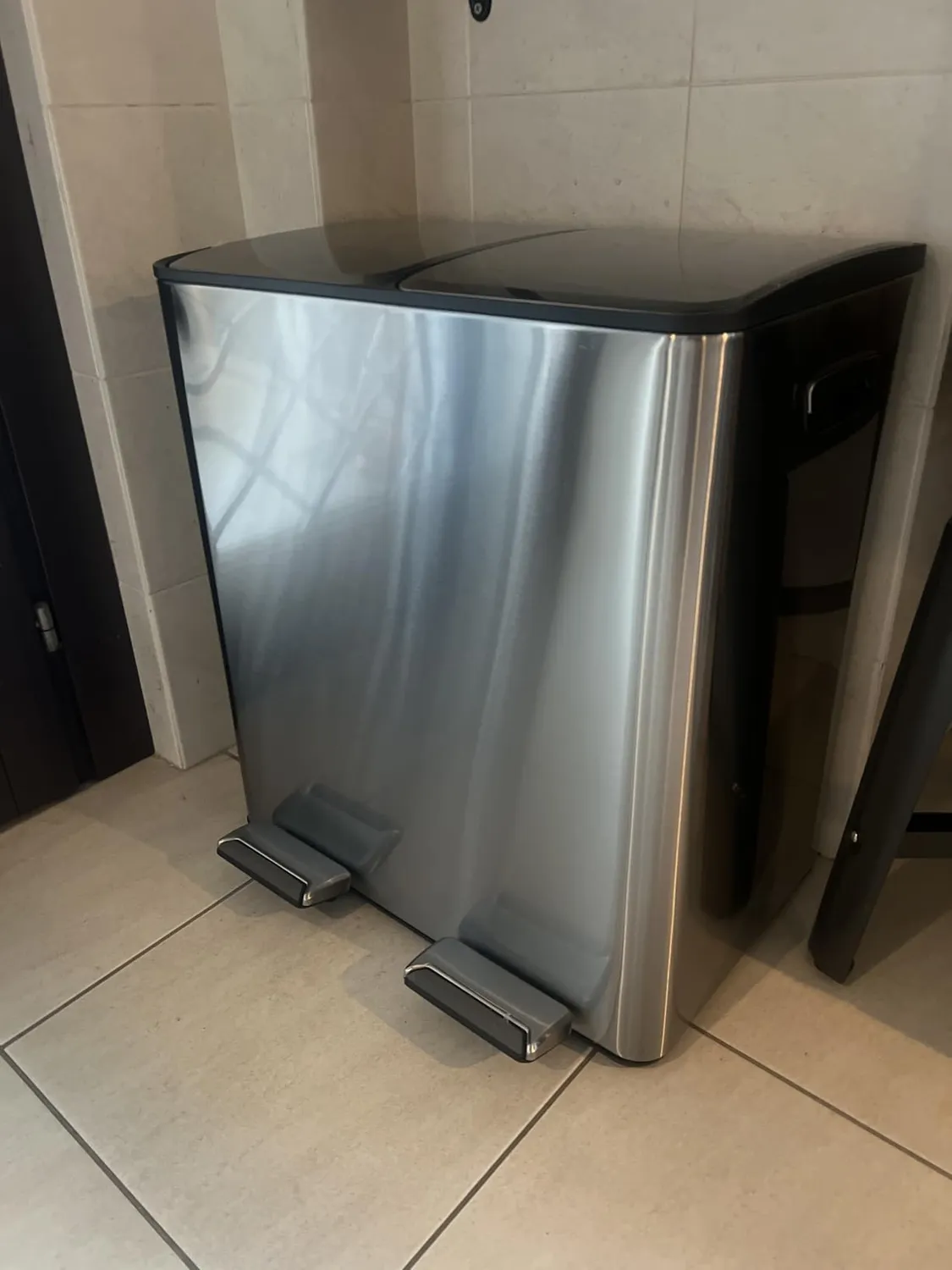 Amig Recik Evo pattumiera doppia 40 L inox 2x20 L con pedali