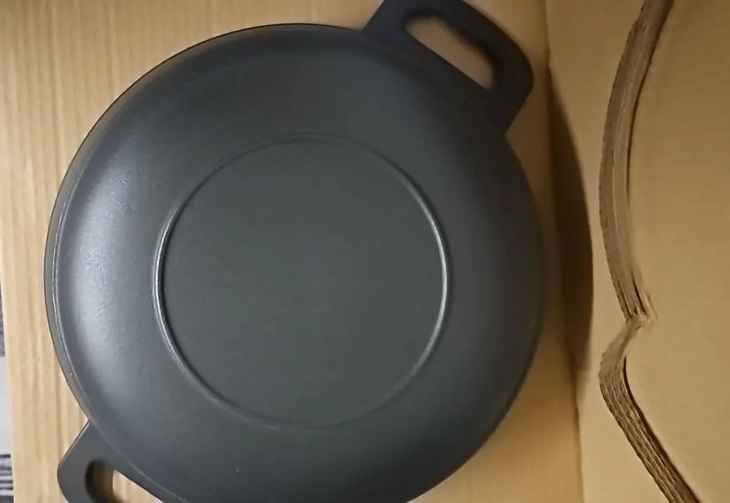 Amig AM38 wok in ghisa Ø 31 cm per barbecue