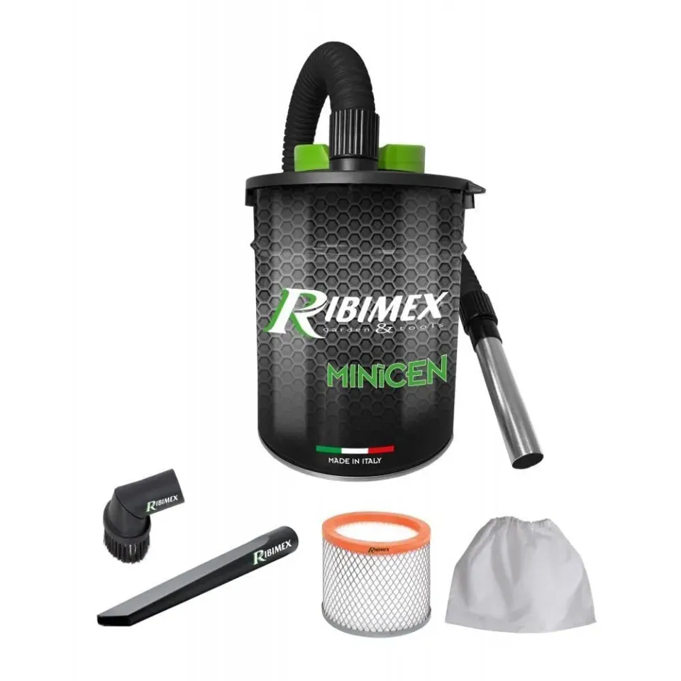 Ribiland-Ribimex Minicen aspiracenere elettrico pellet 800W 10L