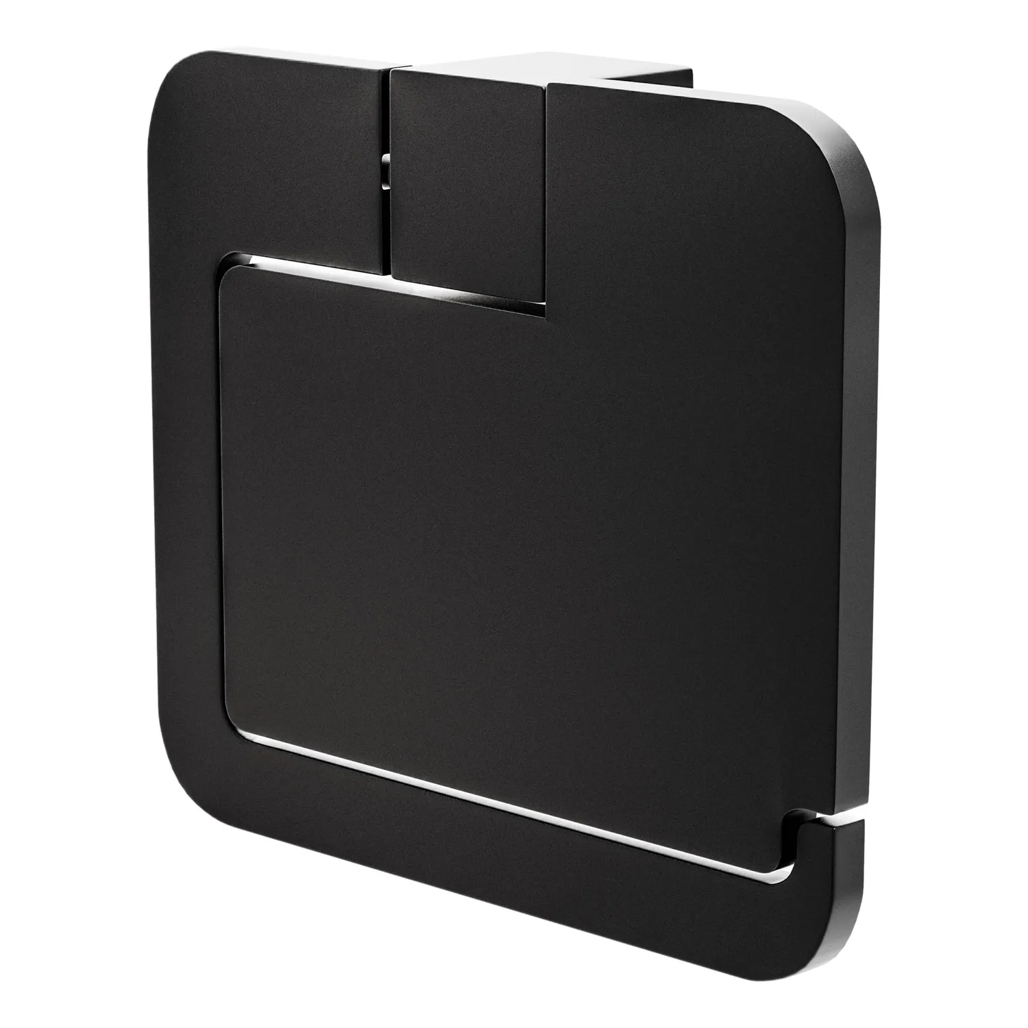 Amig Oma-5 portarotolo nero opaco senza coperchio