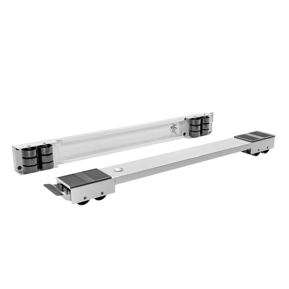 Amig Base Lavatrice Acciaio 125 kg 44-70 cm Set 2 Pz Bianche